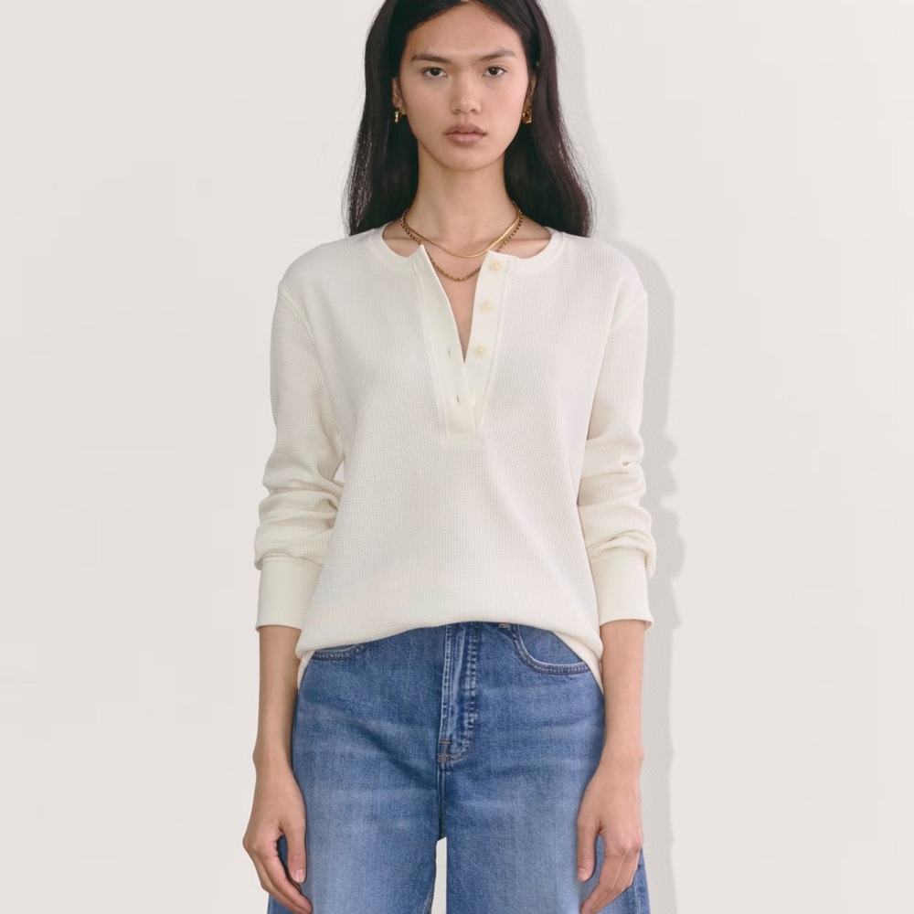 Everlane The Waffle Henley